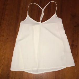 White Hollister Tank Top